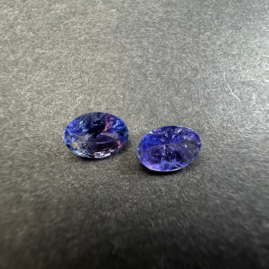 Purple Tanzanite Oval Loose Stone, 2.07 ct, 8x6 mm – view 2 of 3