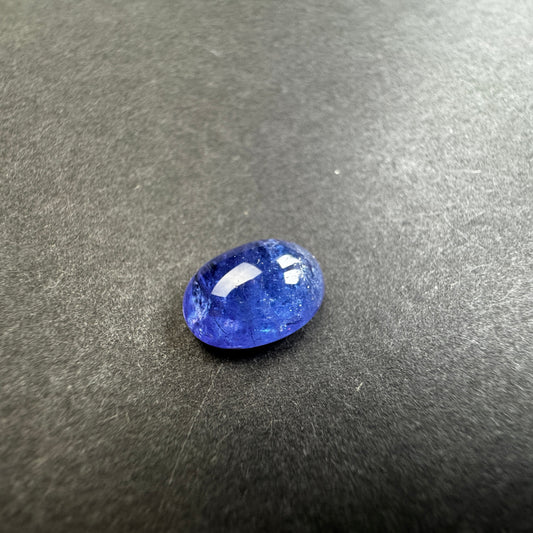 Delightful Indigo Blue Oval Tanzanite Cabochon - 7.64cts