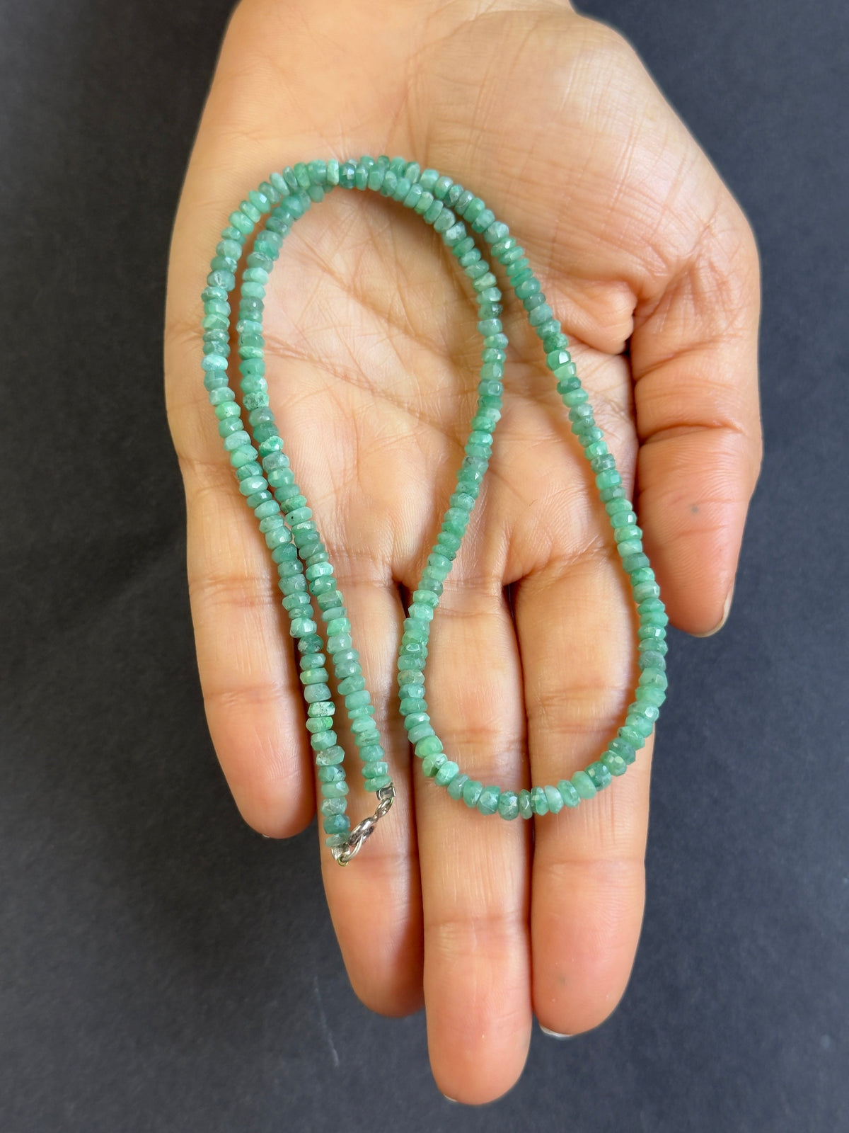 Emerald beads
