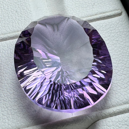 Purple Amethyst Oval Faceted Loose Stone – view 6 of 6