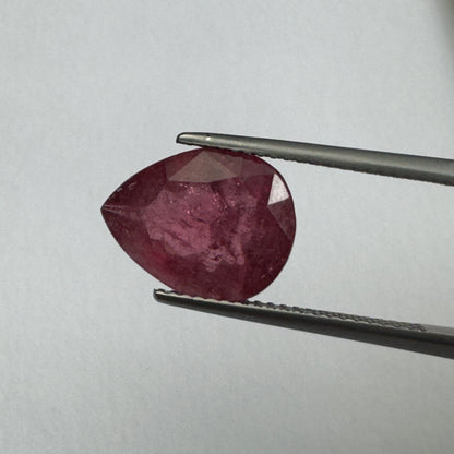 Pink Tourmaline Loose Stone, 4.08 ct, 13x10 mm – view 2 of 3