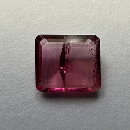Pink Tourmaline Rectangular Loose Stone, 2.68 ct, 10.1x8.7 mm – view 3 of 3
