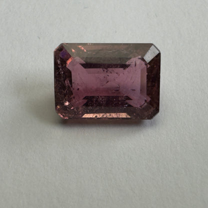 Purple Tourmaline Rectangular Loose Stone, 4.84 ct, 11.4x8 mm – view 1 of 3