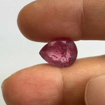 Pink Tourmaline Loose Stone, 4.08 ct, 13x10 mm – view 3 of 3