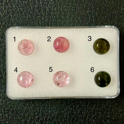 Tourmaline Round Cabochon, 2.50 ct – view 7 of 10
