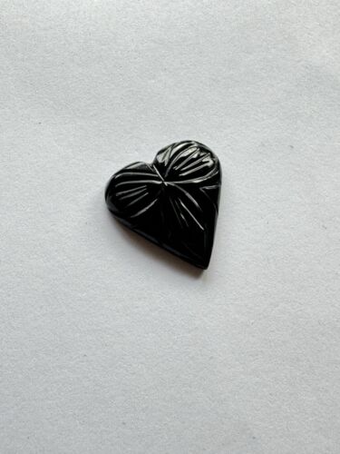 Black Onyx Heart Loose Stone – view 11 of 11