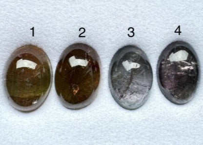 Multicolour Tourmaline Oval Cabochon, 6.36 ct – view 3 of 11