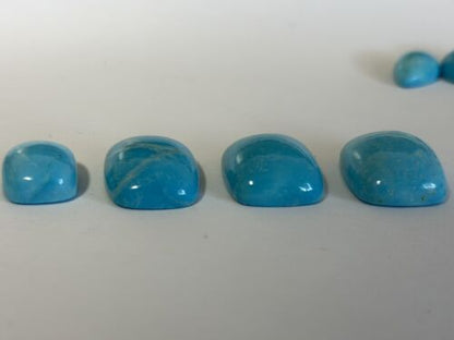 Blue Turquoise Rectangular Loose Stone – view 3 of 4