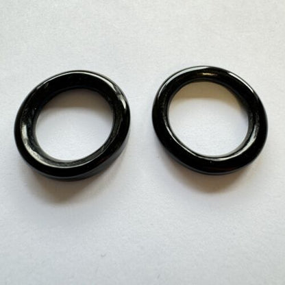 Black Onyx Loose Stone Pair – view 2 of 8