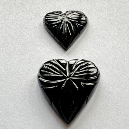 Black Onyx Heart Loose Stone – view 5 of 11
