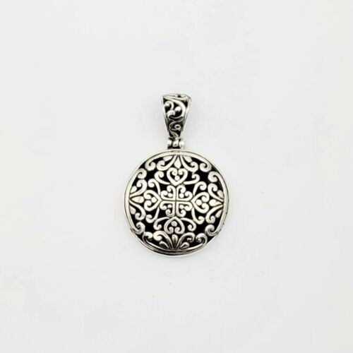 Seltener kreativer Anhänger aus 925er Sterlingsilber, 3 cm