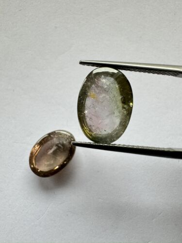 Pink Tourmaline Cabochon Pair, 15.82 ct – view 3 of 5
