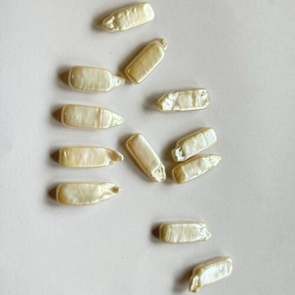 White Pearl Pear Beads – view 9 of 19