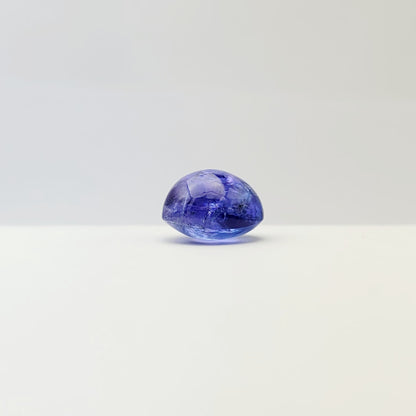Blue Tanzanite Round Cabochon, 13.43 ct – view 3 of 4