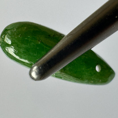 Green Tsavorite Garnet Drop Beads – view 7 of 7