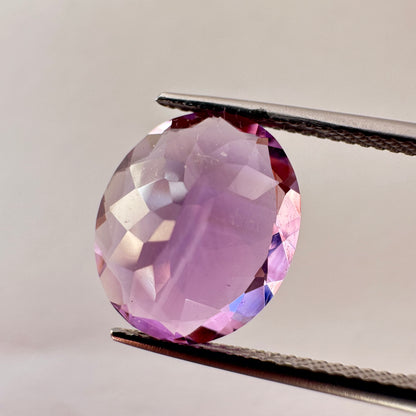 Purple Amethyst Oval Faceted Loose Stone Pair – view 5 of 10