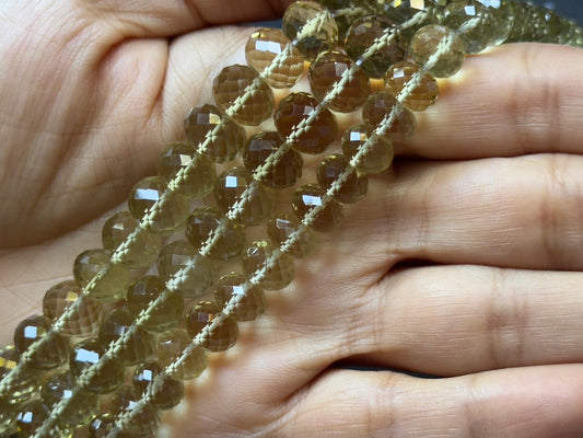 Natural  Brilliance  with Lemon Citrine  7,79-12,07cmm