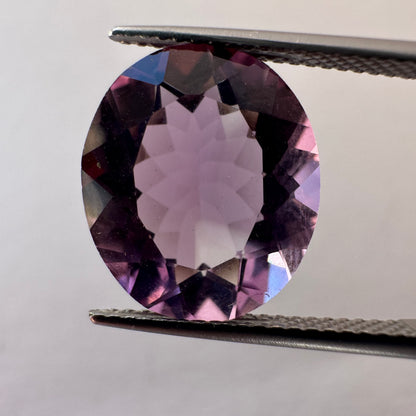 Purple Amethyst Oval Faceted Loose Stone – view 12 of 15