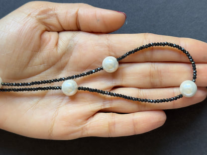 Black Amethyst Rondelle Beads – view 2 of 9