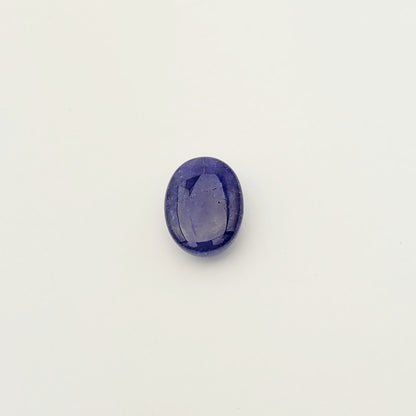 Blue Tanzanite Oval Cabochon, 15.63 ct, 17.3x12.8 mm – view 3 of 6