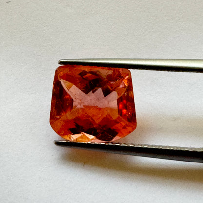 Red Tourmaline Fancy Faceted Loose Stone, 4.07 ct – view 4 of 4