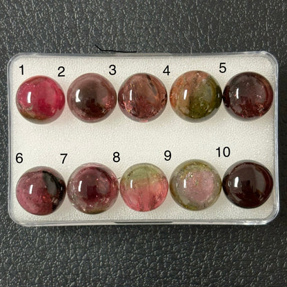 Yellow Tourmaline Round Cabochon, 4.5 ct – view 1 of 5