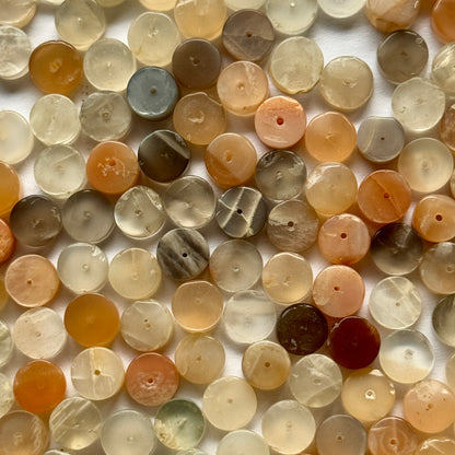 Multicolour Moonstone Round Beads, 18 ct – view 1 of 5