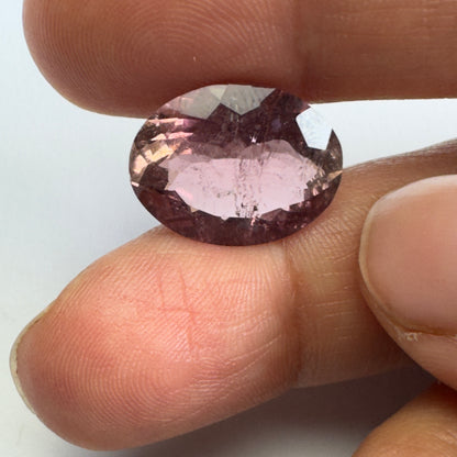 Purple Tourmaline Oval Loose Stone, 8.08 ct, 15.7x11.1 mm – view 1 of 3