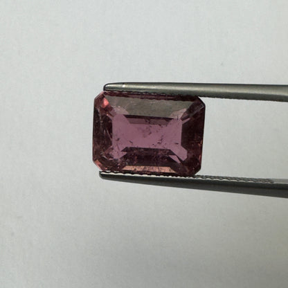 Purple Tourmaline Rectangular Loose Stone, 4.84 ct, 11.4x8 mm – view 2 of 3
