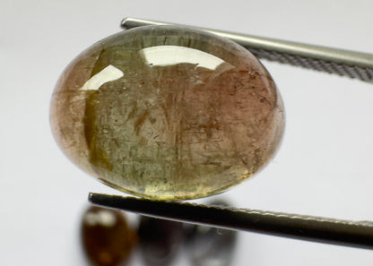 Multicolour Tourmaline Oval Cabochon, 6.36 ct – view 8 of 11