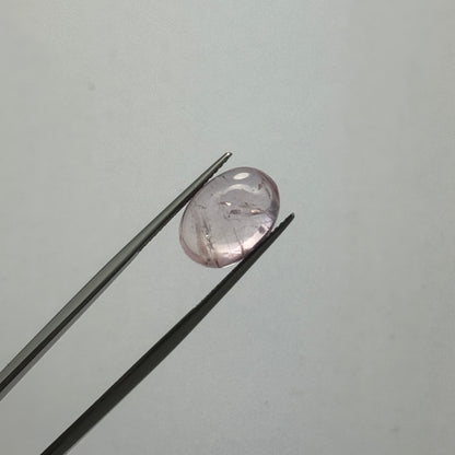 Pink Tourmaline Round Cabochon, 7.14 ct – view 1 of 2