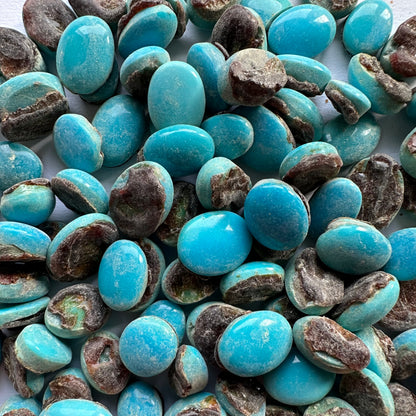 Blue Turquoise Oval Cabochon – view 1 of 5
