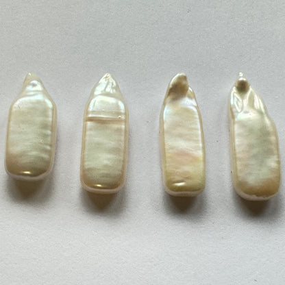 White Pearl Pear Beads – view 13 of 19