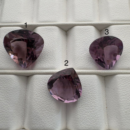 Purple Amethyst Trillion Faceted Loose Stone – view 2 of 5