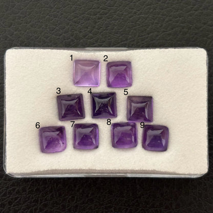 Purple Amethyst Cushion Cabochon, 1.83 ct – view 1 of 5