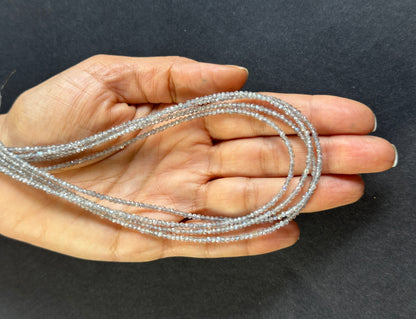 Blue Labradorite Round Faceted Beads, 47 cm – view 1 of 3
