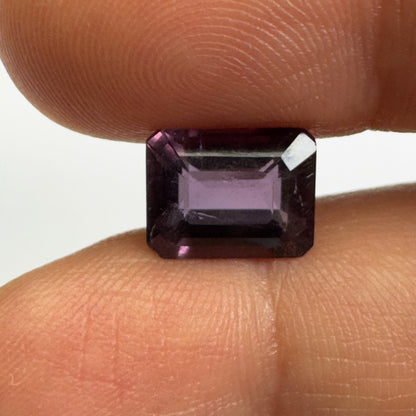 Purple Tourmaline Rectangular Loose Stone, 2.84 ct, 9.5x7.4 mm – view 3 of 3