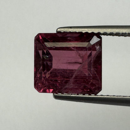 Purple Tourmaline Rectangular Loose Stone, 5.14 ct, 9.70x8.63 mm – view 2 of 3