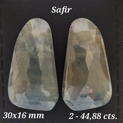 Multicolour Sapphire Loose Stone Pair, 44.88 ct – view 1 of 3