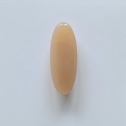 Orange Moonstone Oval Cabochon, 61.04 ct, 40.5x15.3 mm – view 3 of 3