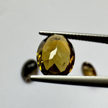 Multicolour Tourmaline Oval Faceted Loose Stone – view 4 of 8