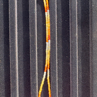 Yellow Fire Opal Round Faceted Beads, 22 ct, 42 cm – view 17 of 20