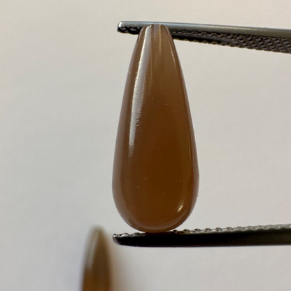 Brown Moonstone Drop Loose Stone, 4.39 ct – view 2 of 4