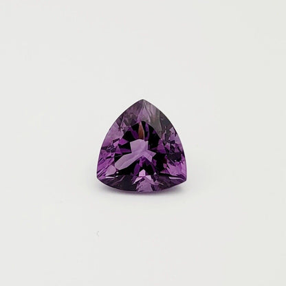 Purple Amethyst Trillion Faceted Loose Stone, 13.4 ct, 16x15.5 mm – view 2 of 3