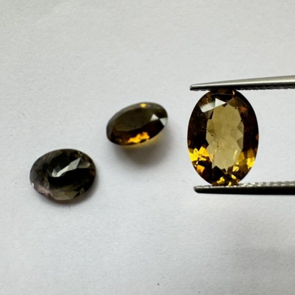 Multicolour Tourmaline Oval Faceted Loose Stone – view 7 of 8