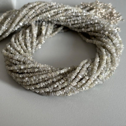 Grey Diamond Beads, 45 cm – view 3 of 6