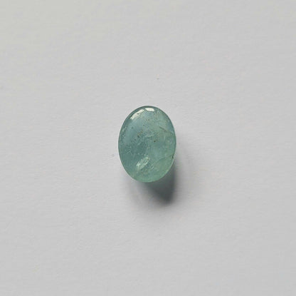 Blue Aquamarine Oval Cabochon, 3.89 ct, 11.2x9.5 mm – view 3 of 3
