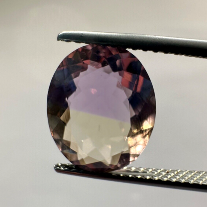 Purple Ametrine Oval Cabochon, 3.47 ct – view 1 of 4