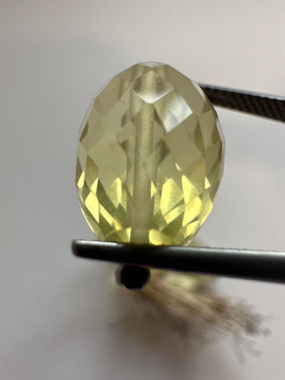 Yellow Citrine Oval Loose Stone – view 4 of 5