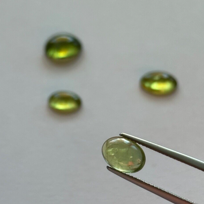 Green Peridot Cabochon – view 3 of 15
